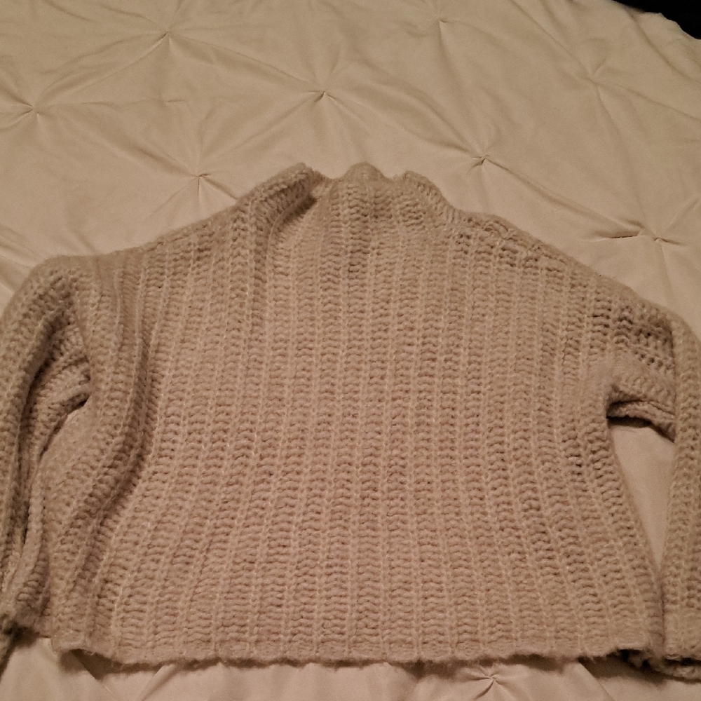 Aerie Cozy Cream Sweater